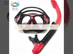 Customizable Snorkel And Mask Set Full Dry Snorkeling Mask Snorkeling Equipment 400g