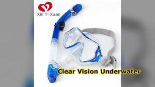 Adult Diving Goggles Silicone Dry Tube Set